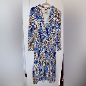 FARM Rio Multicolor Long Sleeve Dress